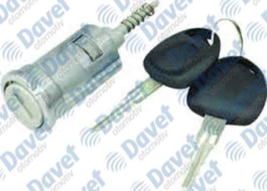 HELLUX HLC600122 Kontak Kilit Silindiri Astra F Hb - Astra F Sd - Astra F Classic - Astra G Hb - Combo C - Corsa B-C-D - Meriva A [ 2 Anahtarli ]